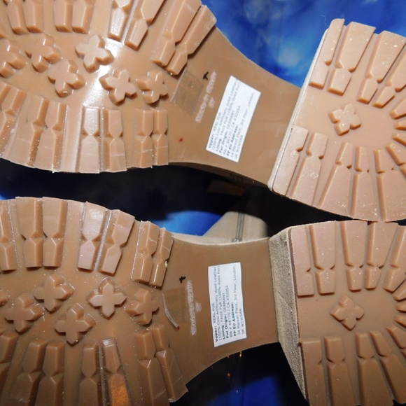 Free People Tan Platform Boots - Picture 5 of 6